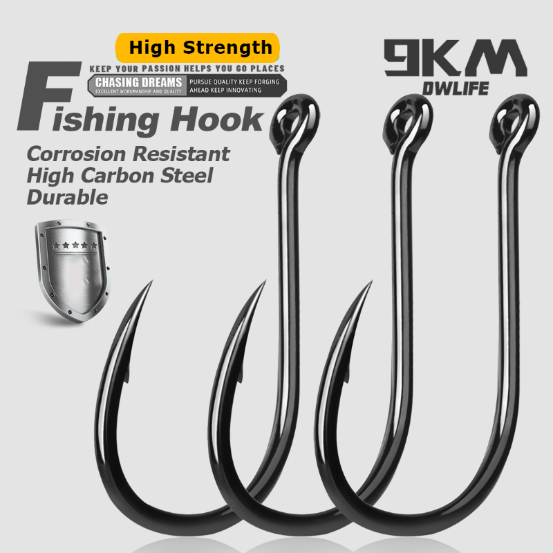 Fishing Hook Assortment - 9KM イセアマ釣り針 50～200個入り コイ釣り針 海釣り サークルフック