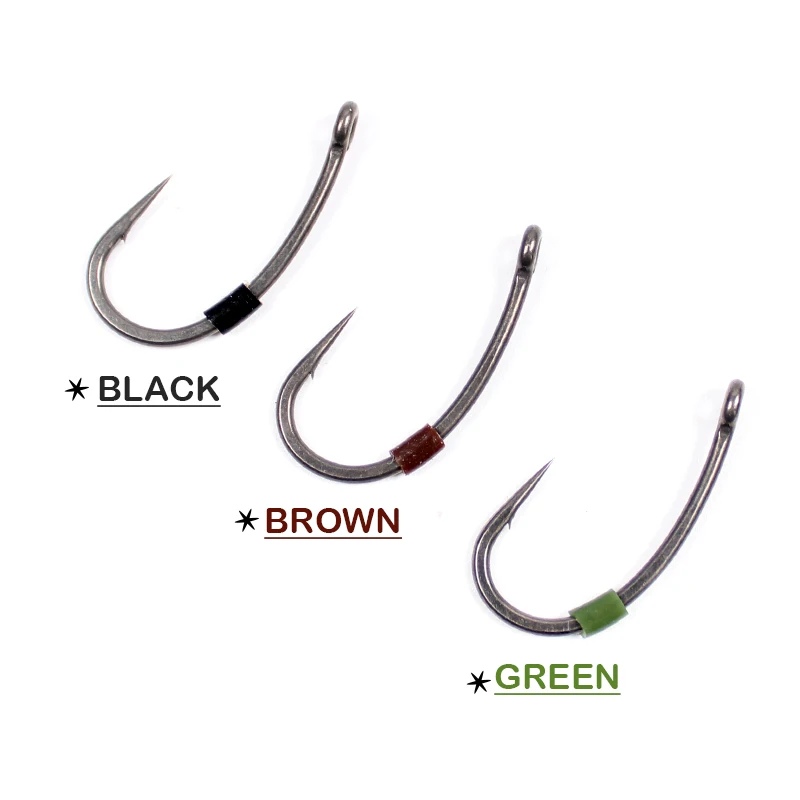釣りシリコンヘアスリーブフィットオーバーフック 2 4 6  - Fishing Hook Box のレビューと価格
