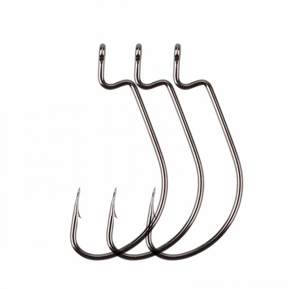 20 ピース/ロットワイドギャップテキサス釣りフックオフセッ - Fishing Hook Assortment のレビューと価格