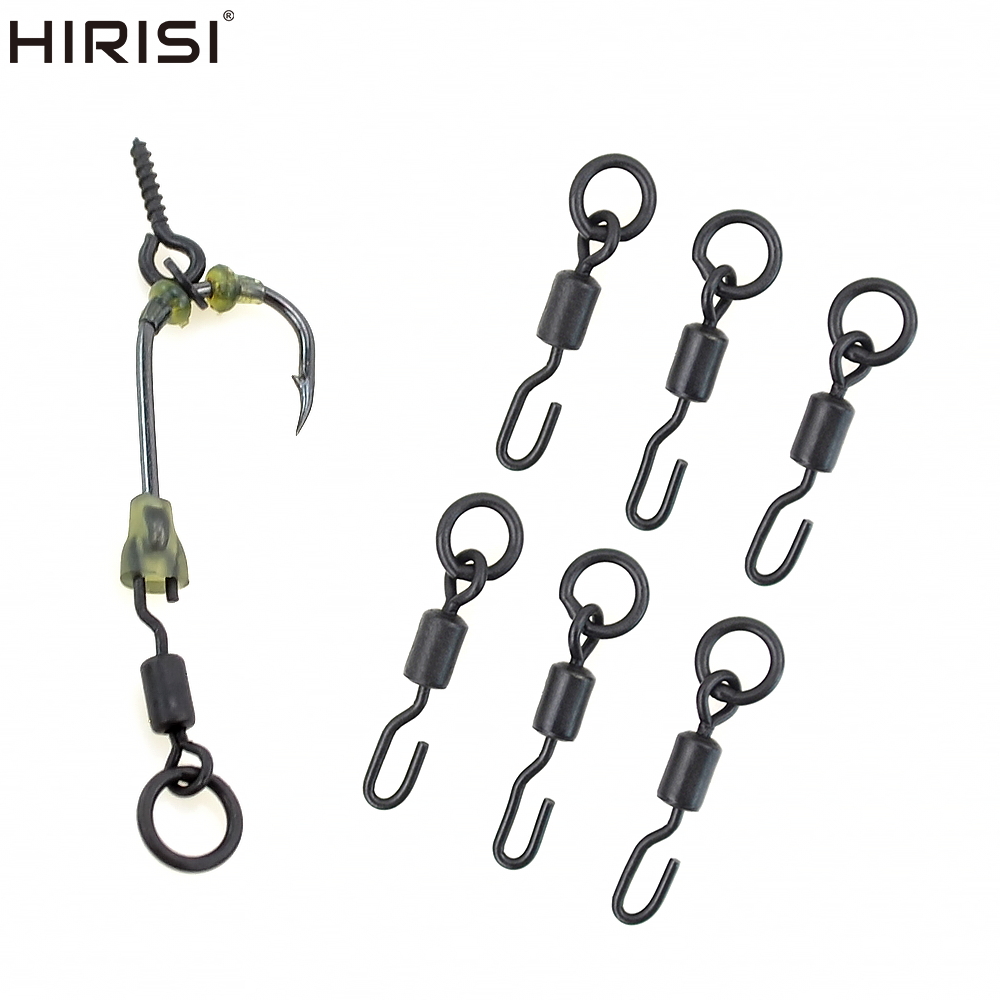 ヒリシ 200個入り コイ釣り用スイベルスナップ ソリッドリ - Fishing Hook Stainless Steel のレビューと価格