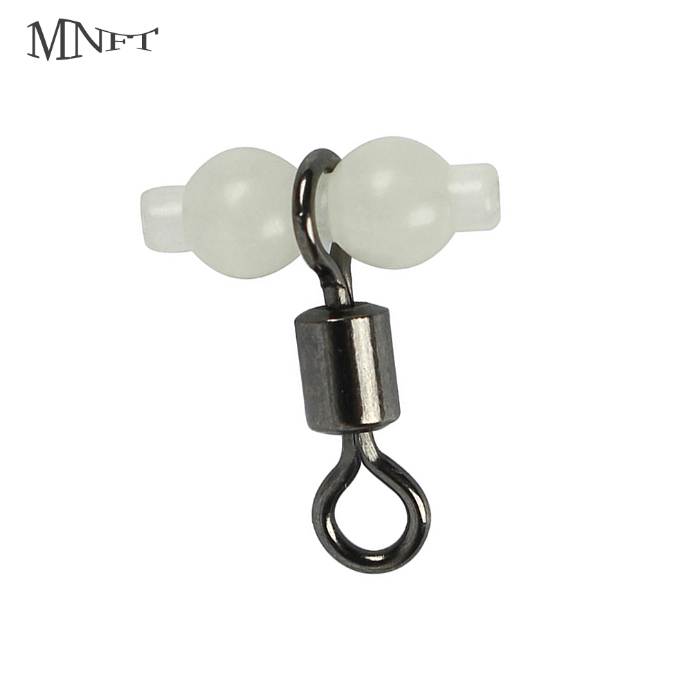MNFT 100 個発光 3 ウェイ耐久性のある釣りスイベル - Fishing Hook Size のレビューと価格