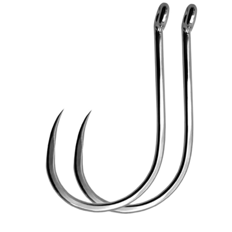 淡水釣り針,ジギングベイト,#1-#10,100個 - Fishing Hook Barbless のレビューと価格