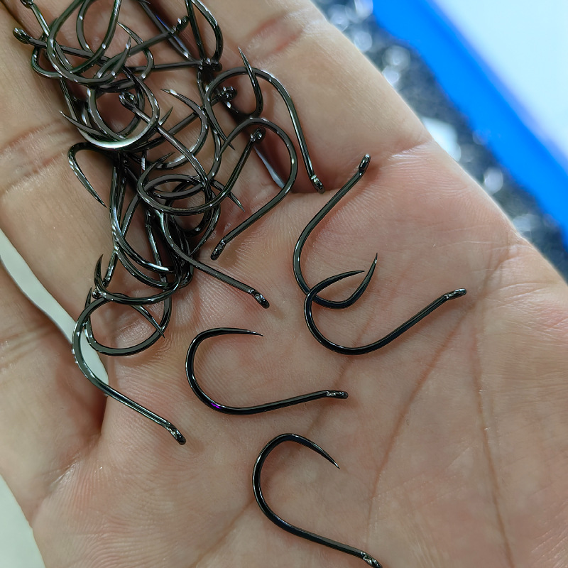 淡水釣り針,ジギングベイト,#1-#10,100個 - Fishing Hook Barbless のレビューと価格