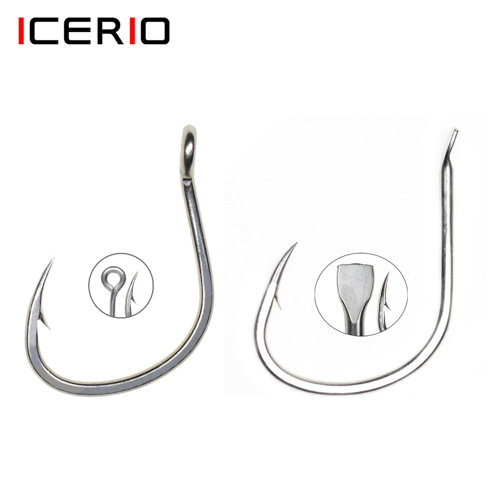 Icerio-耐食性のコーティングベイト,10個,防錆,フィ - Fishing Hook Assortment のレビューと価格